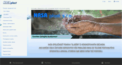Desktop Screenshot of nasaplast.sk