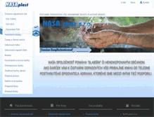 Tablet Screenshot of nasaplast.sk